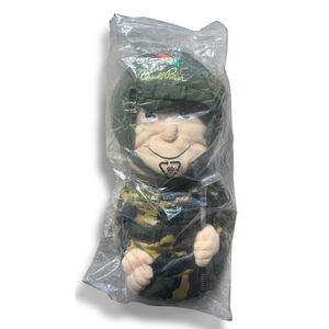 SIGNED NWT!! Arnie's Army Soldier Golf Club Head Cover Winning Edge Design Rare